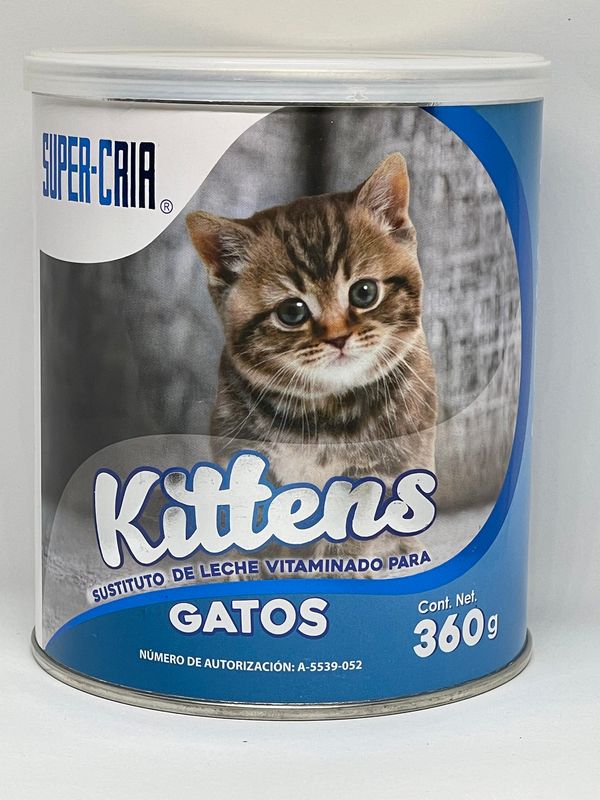 SUPER CRIA KITTENS GATO 360 G