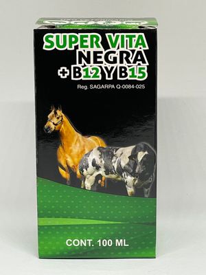 SUPER VITA NEGRA B12 Y B15 100 ML