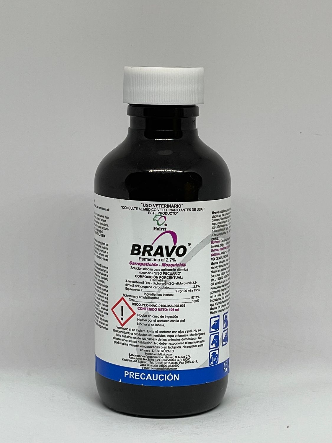 BRAVO POUR ON 100 ML