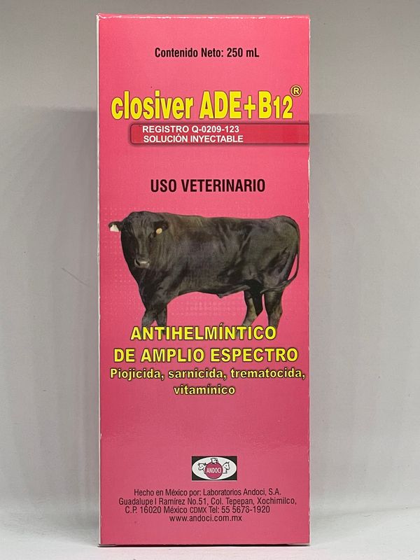 CLOSIVER ADE + B12 250 ML