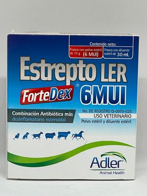 ESTREPTO LER FORTEDEX 6 MUI