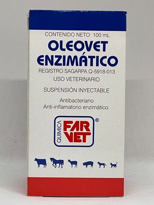 OLEOVET ENZIMATICO 100 ML