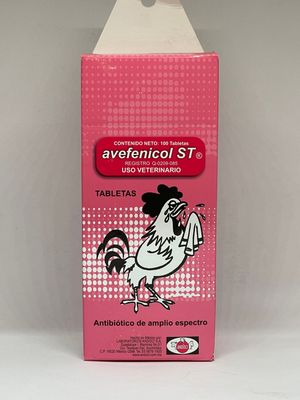 AVEFENICOL ST 100 TABLETAS