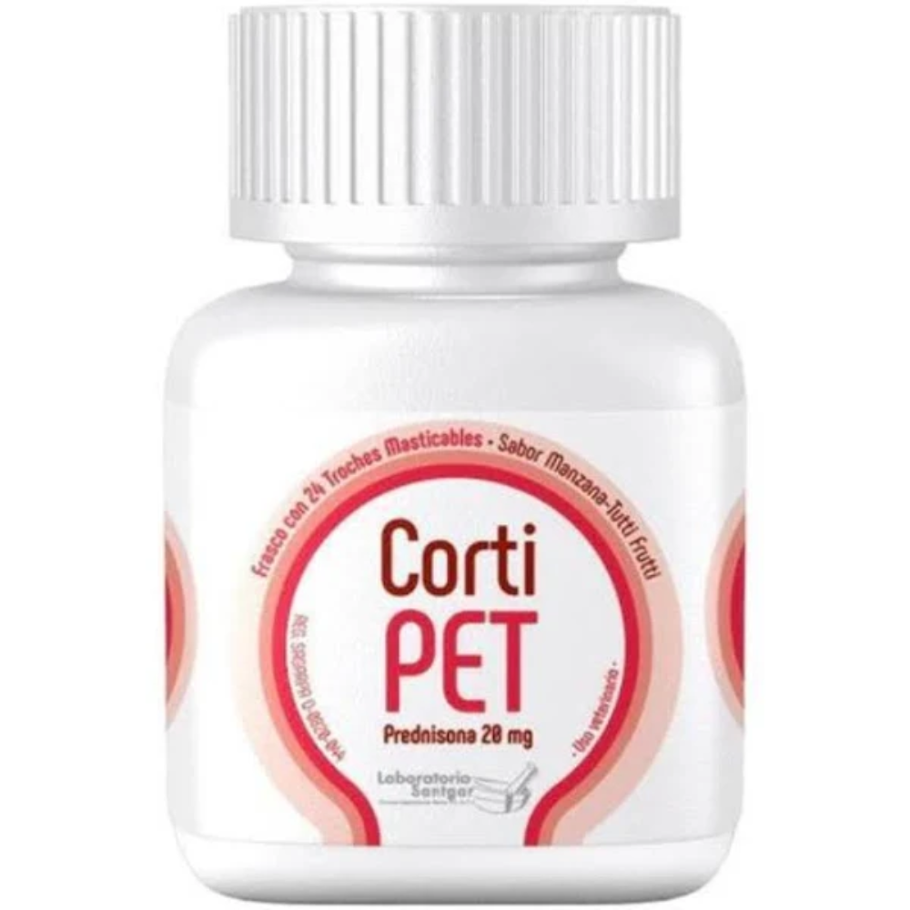 CORTIPET ROJO 20 mg SANTGAR