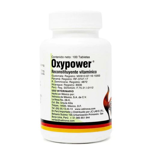 OXYPOWER 100 TABLETAS