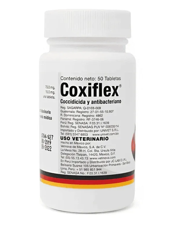 COXIFLEX 50 TABLETAS