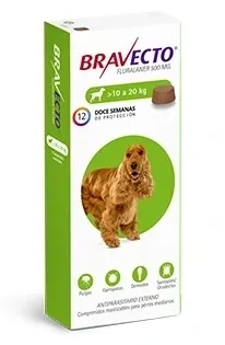 BRAVECTO M 10 - 20KG (VERDE)