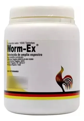 WORM EX 1000 TABLETAS