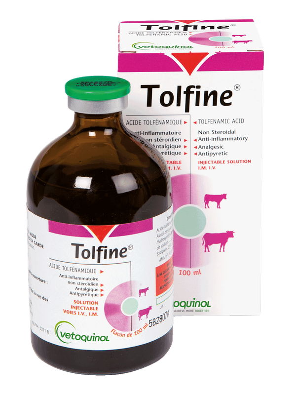 TOLFINE 100 ML SOLUCION INYECTABLE