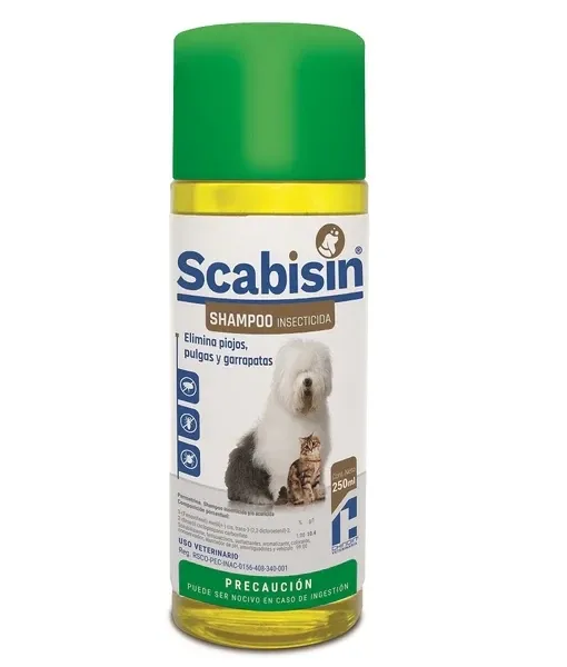 SCABISIN SHAMPOO INSECTICIDA  250 ML
