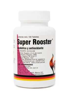SUPER ROOSTER 100 TABLETAS
