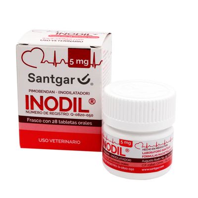 INODIL 5 mg TABLETAS 28 TABS  SANTGAR