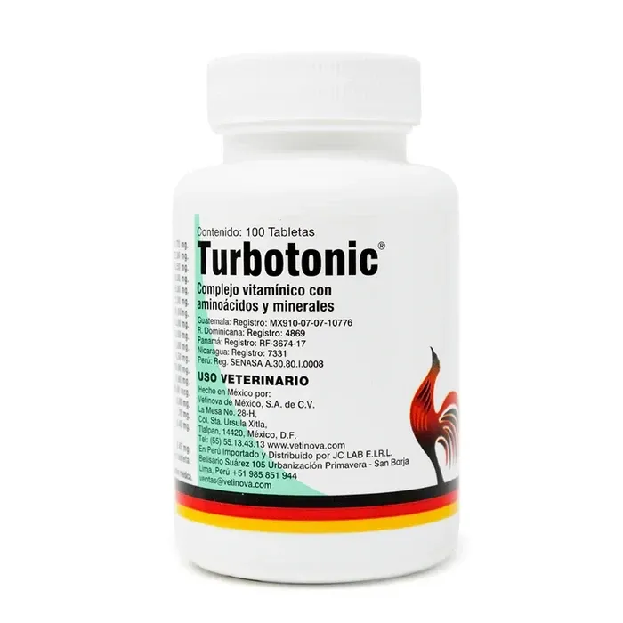 TURBOTONIC 100 TABLETAS