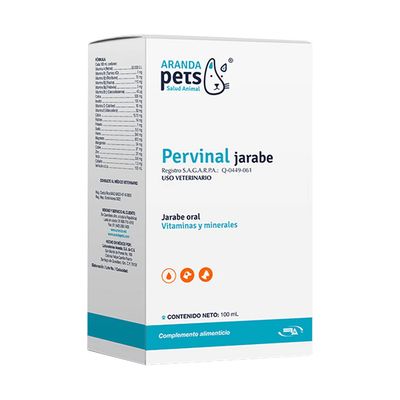 PERVINAL JARABE 100 ML ARANDA PETS