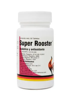 SUPER ROOSTER 50 TABLETAS