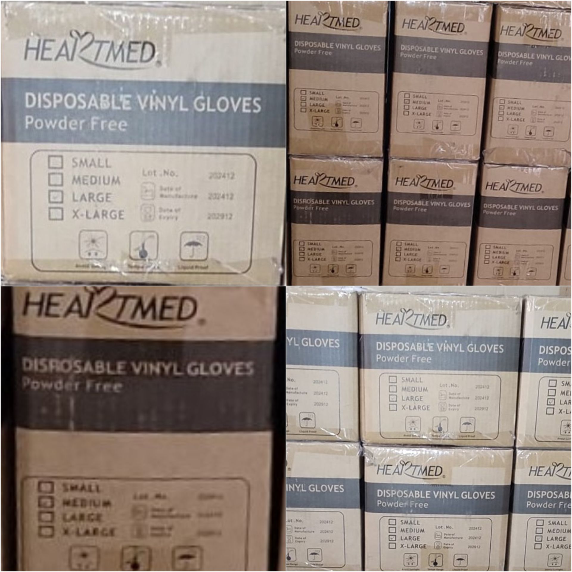 Guantes de Vinil Desechables