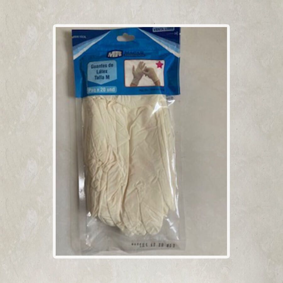 Guantes de Látex Desechables