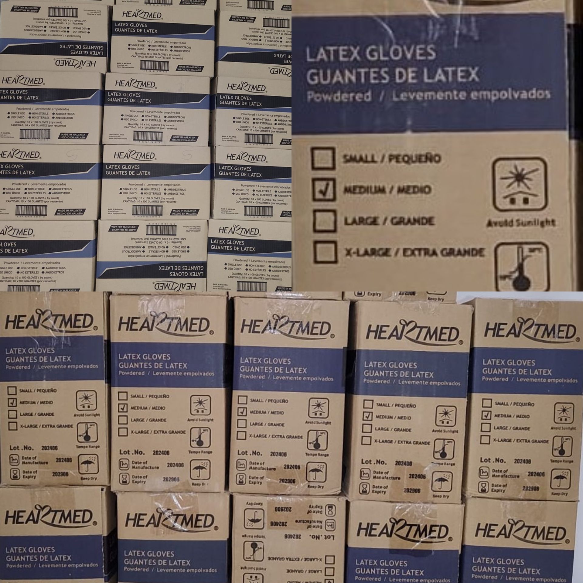 Guantes de Látex Desechables