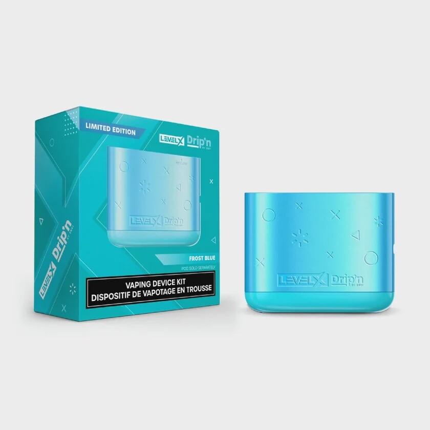 FLAVOUR BEAST- LEVEL X DEVICE, Colour: LIMITED EDITION FROST BLUE
