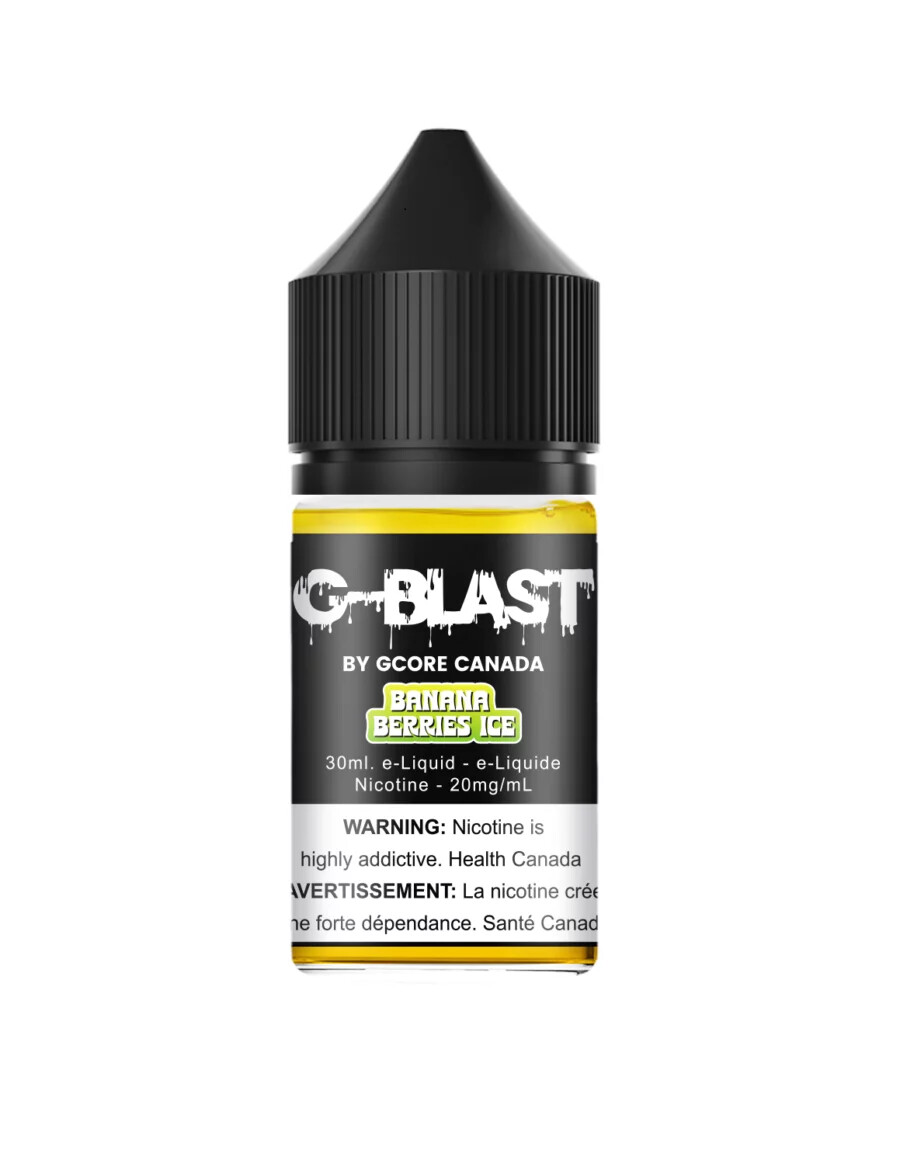 G-BLAST SALT NIC, Flavour: BANANA BERRIES ICE