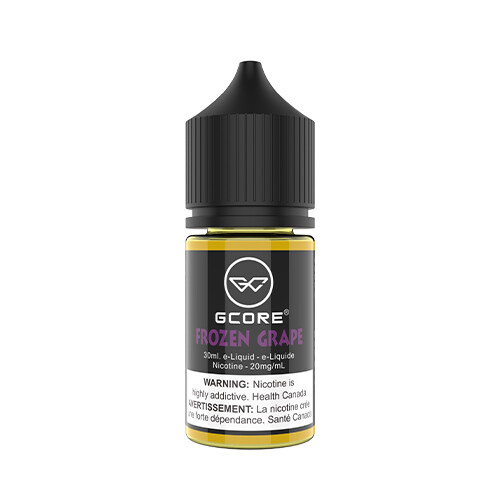 GCORE JUICE, Flavour: FROZEN GRAPE, NIC STRENGTH: 10