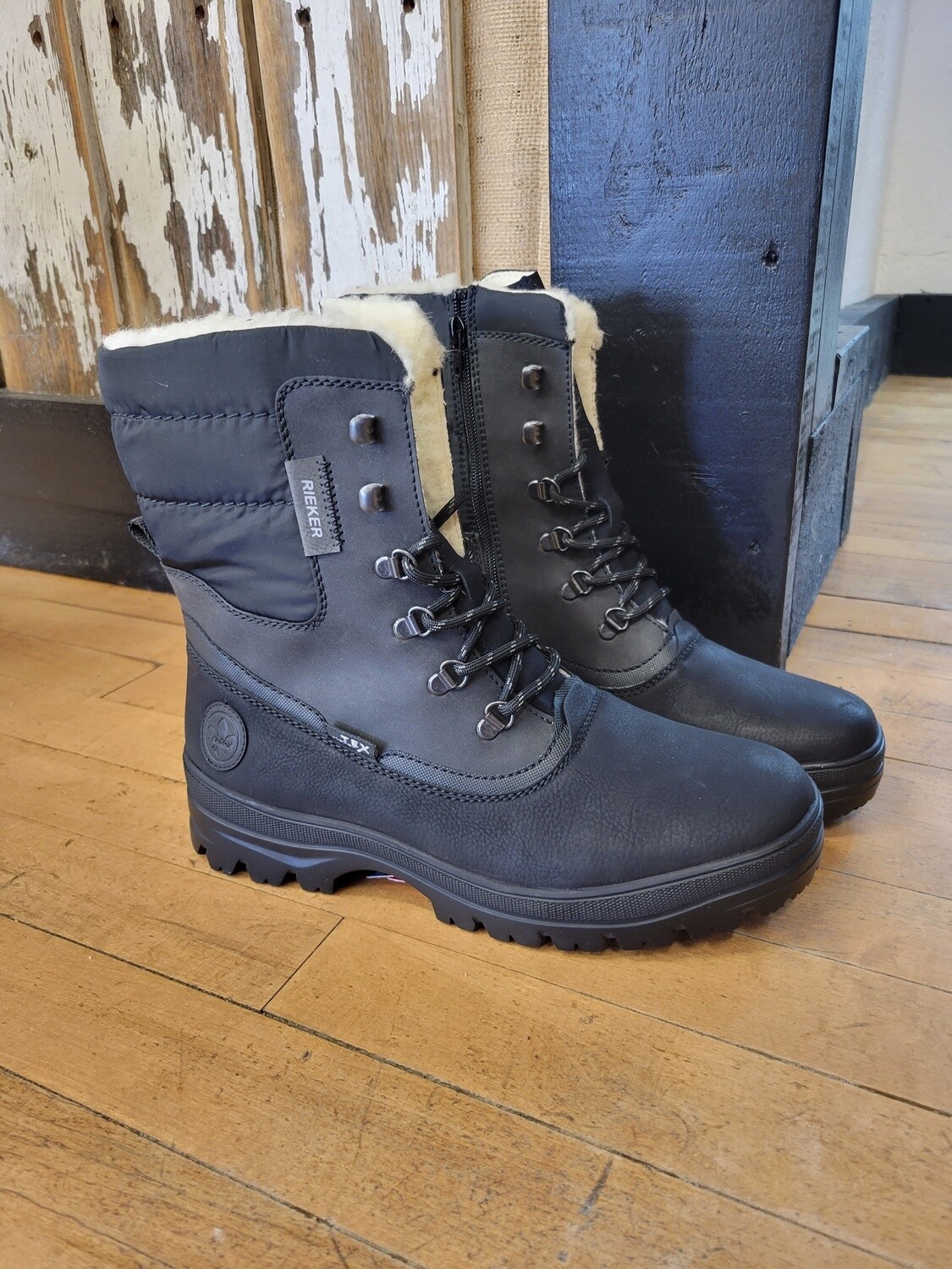 Mens Rieker Flip Grip Style Boot # F5424-01