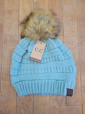 Cable Knitted Hat # hat43