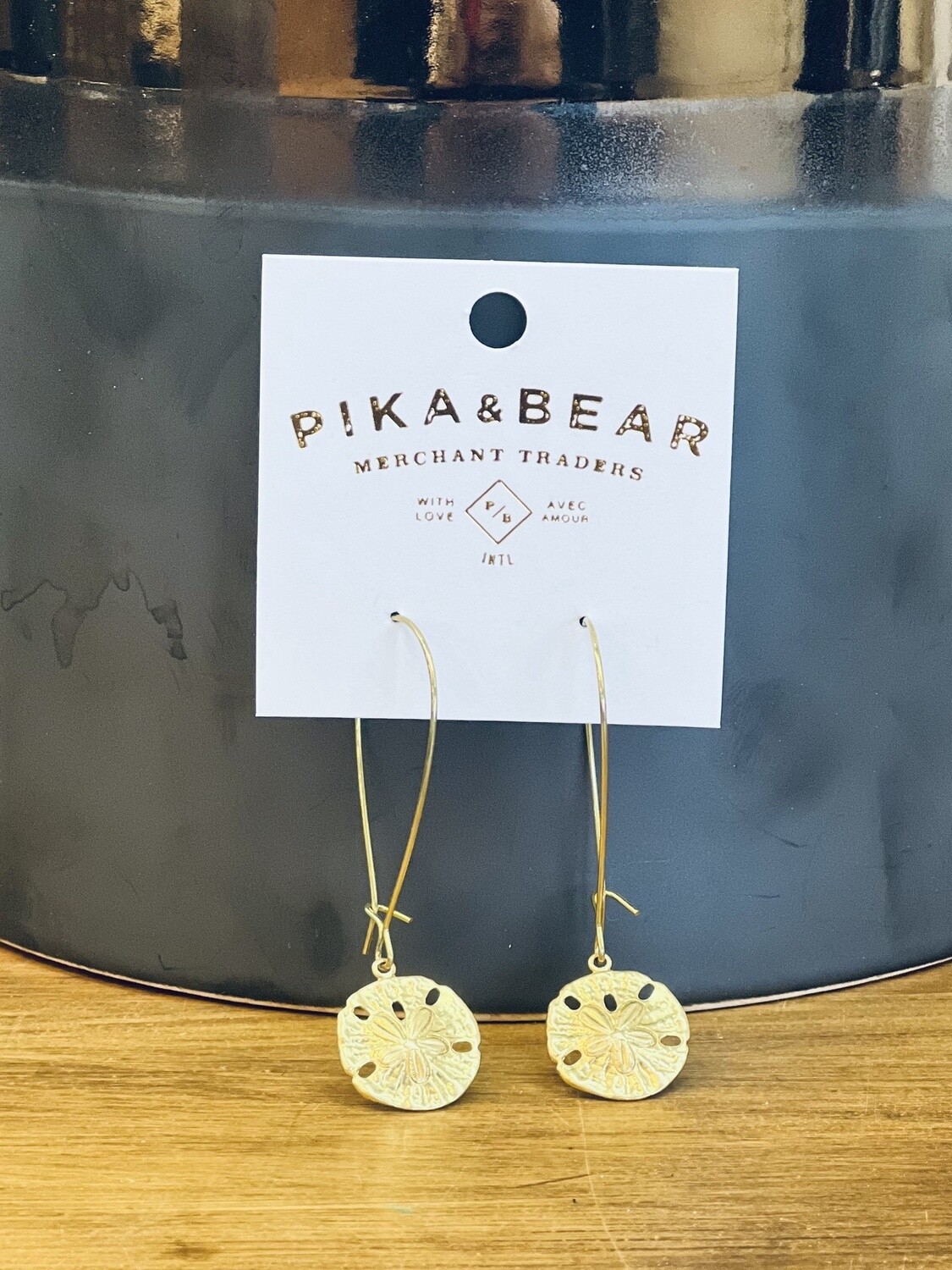 Sand Dollar Earrings #E15NEAHB