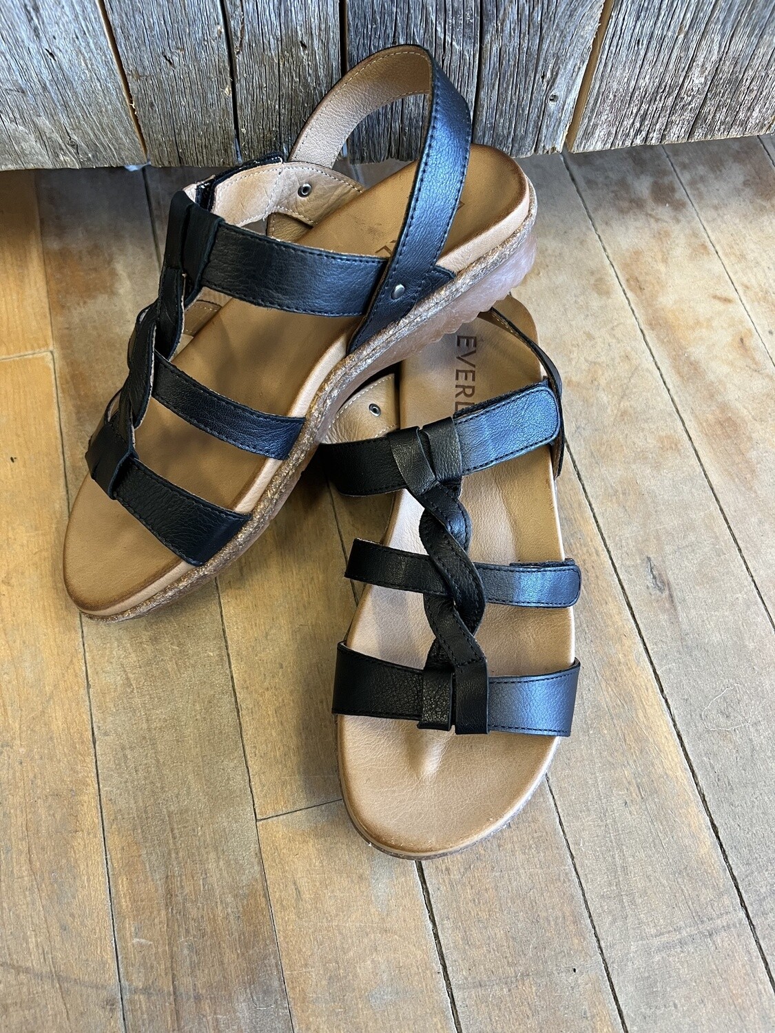 Everly Black Sandal #JULIA-03