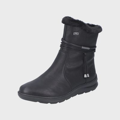 Rieker Black Berta Boot # z0070-00
