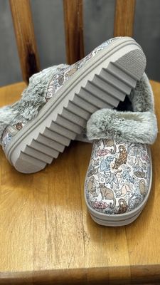 Skechers-114876/BRMT-Cat Slippers