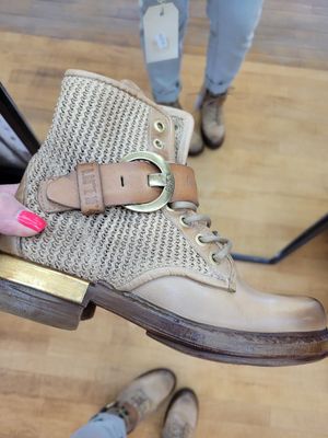 A.S. 98 Grano Boot in Beige # ARTB80226