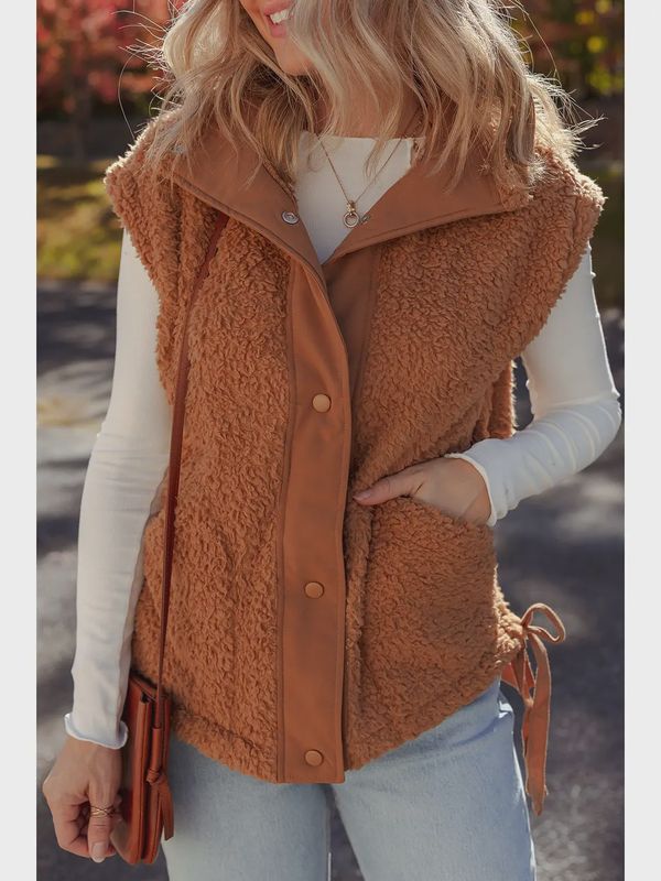 Side Knot Vest-TW853515