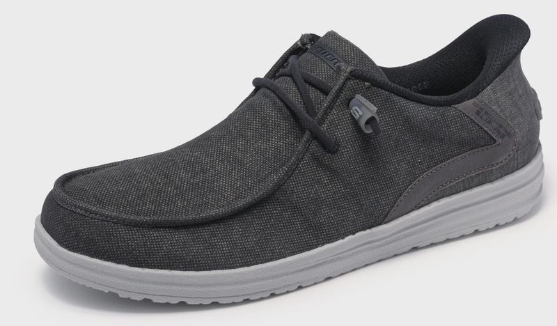 Skechers-210959WW/BKGY-Mens