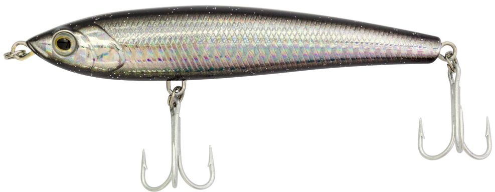 ZEREK ZAPPELIN 115mm 40G, Colour: BM BLACK MAGIC