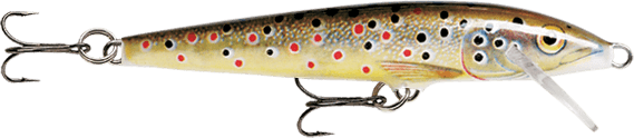 RAPALA ORIGINAL FLOATING F-5, Colour: BROWN TROUT