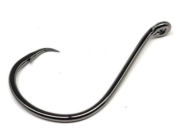 Gamakatsu 02416-25 6/0 NS Black Octopus Hooks 6CT