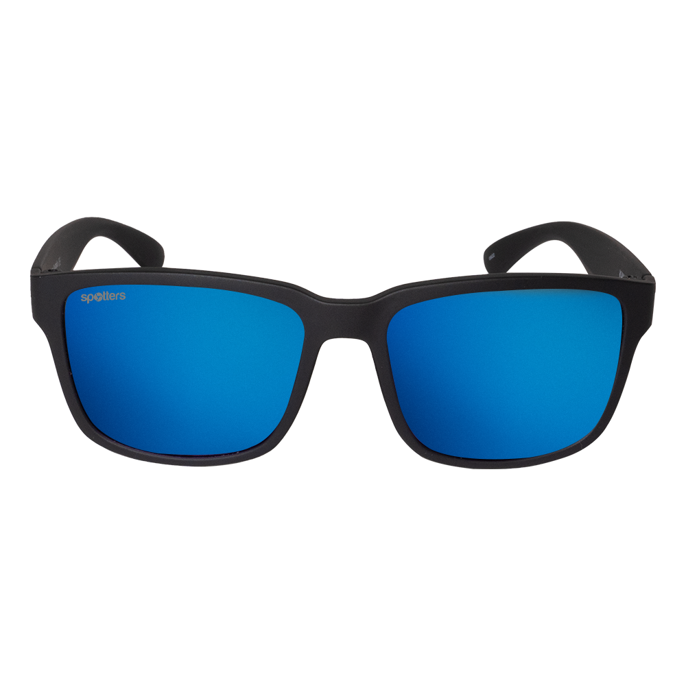 SPOTTERS KANGA MATT BLACK, Colour: BLUE