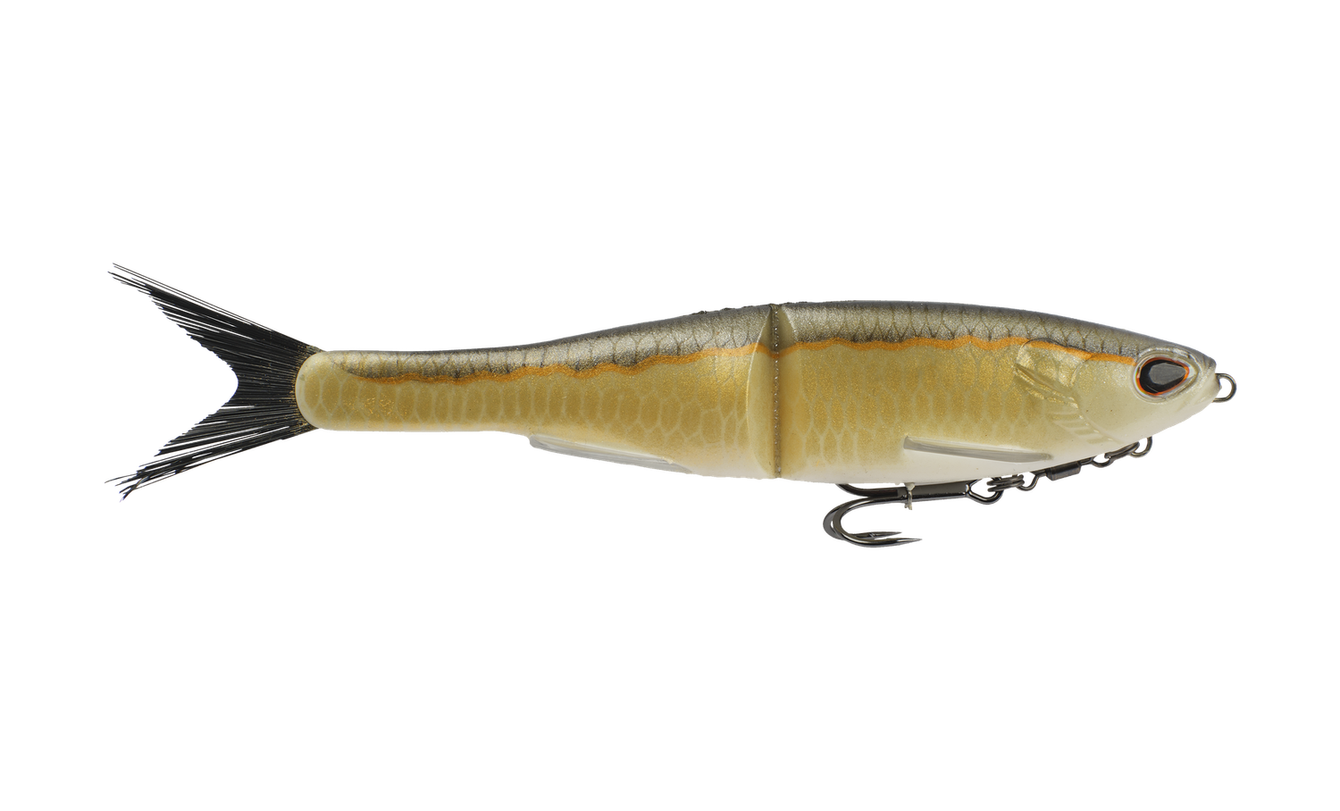 BERKLEY POWER BAIT NESSIE 5&#39;&#39;, Colour: GOLDEN SHINER