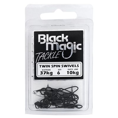 BLACK MAGIC TWIN SPIN SWIVELS
