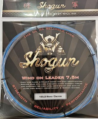 SHOGUN WIND ON LEADER 150LB