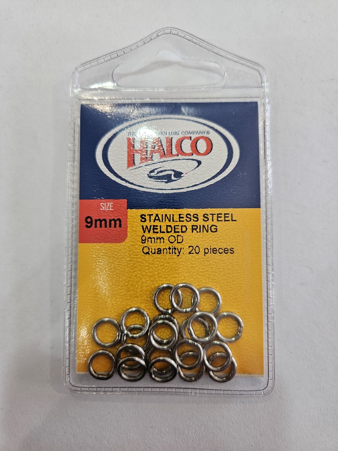 S/S WELDED RING 9mm