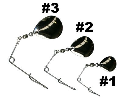 TT JIG SPINNER #3 NICKEL COLORADO