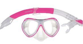 CRYSTAL JNR SILICON MASK &amp; SNORKLE