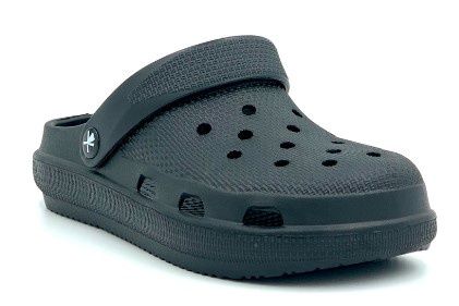 WOMENS SOFTY FASHION CLOG BLACK