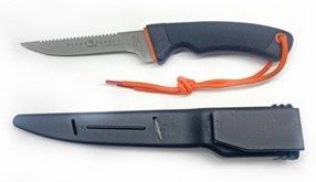 12CM ORANGE BAIT SCALEBACK W/SHEATH