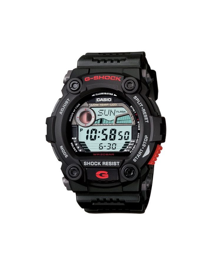 CASIO G-SHOCK TIDE (RESIN BAND-BLACK)
