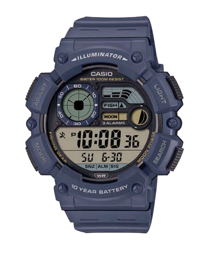 CASIO SPORTY HIGH FUNCTION WS1500H-2A BLUE WATCH