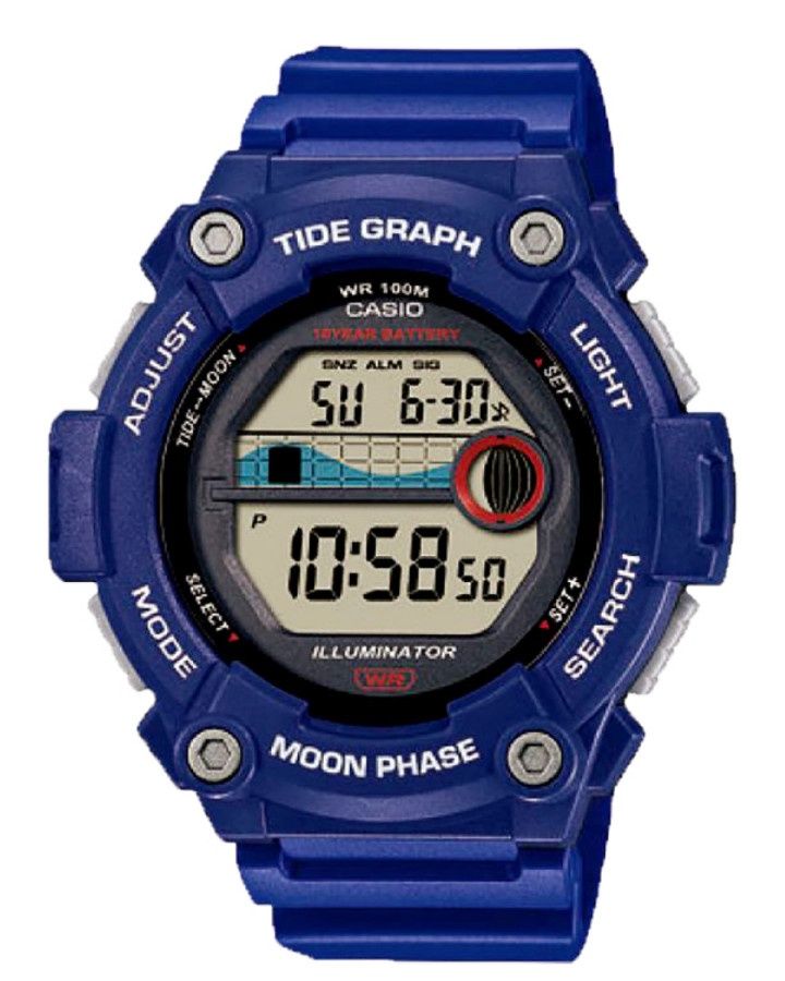 CASIO WS1300H-2A BLUE TIDE WATCH