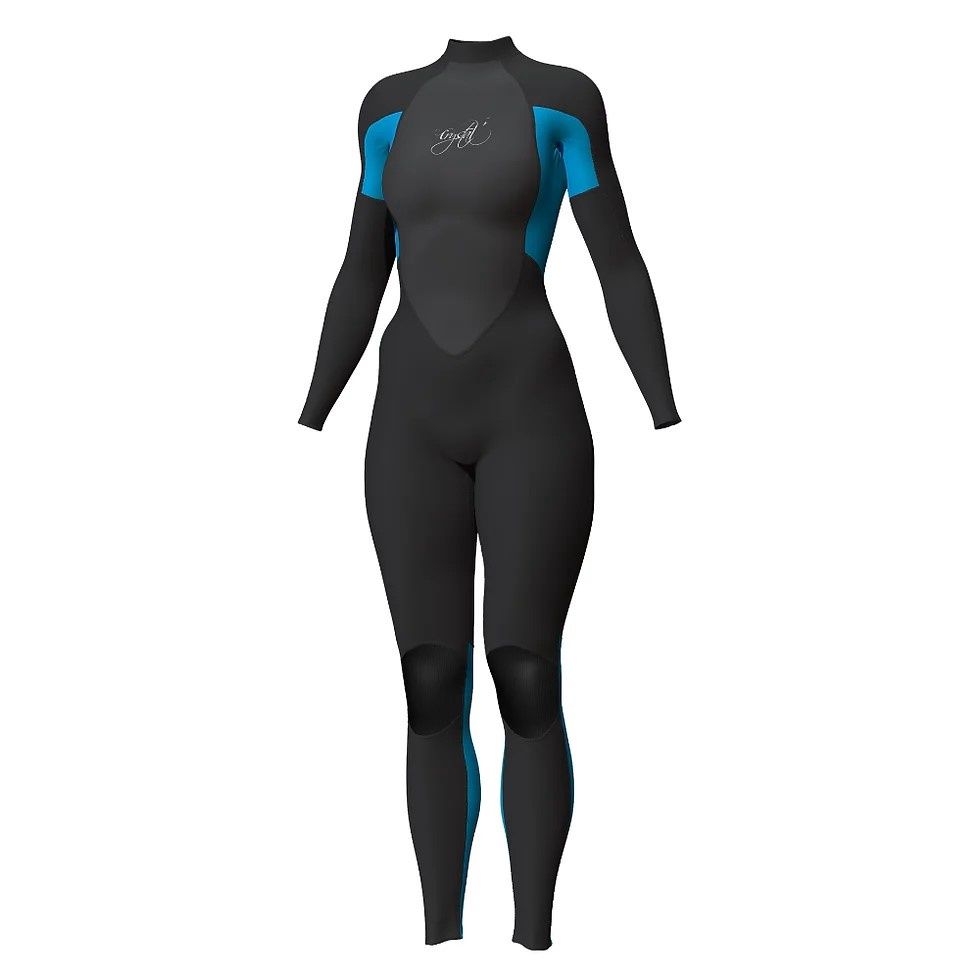 CRYSTAL STEAMER 3/2mm BLUE/BLACK